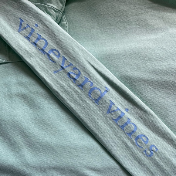 Boys Vineyard Vines Green Tee - Picture 5 of 5